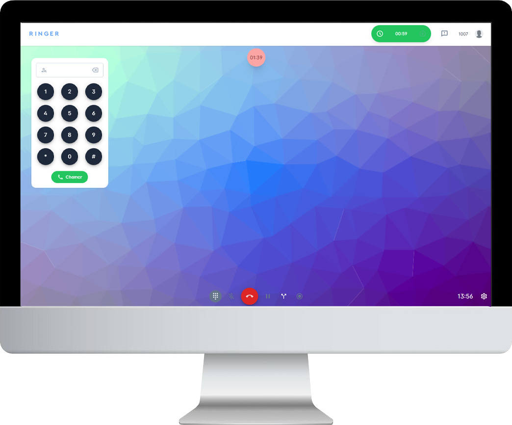 Ringer agent app - Softphone