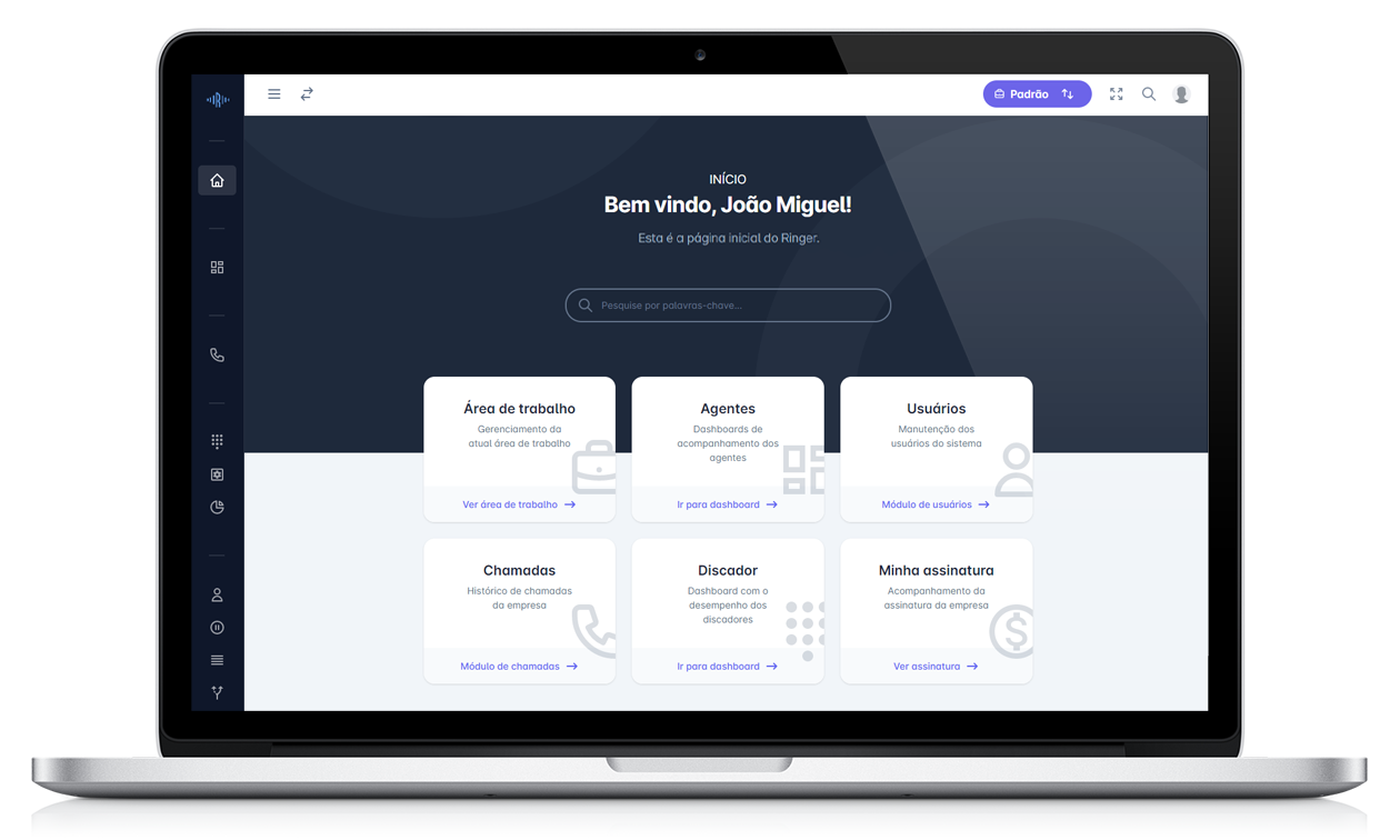 Laptop Ringer homepage